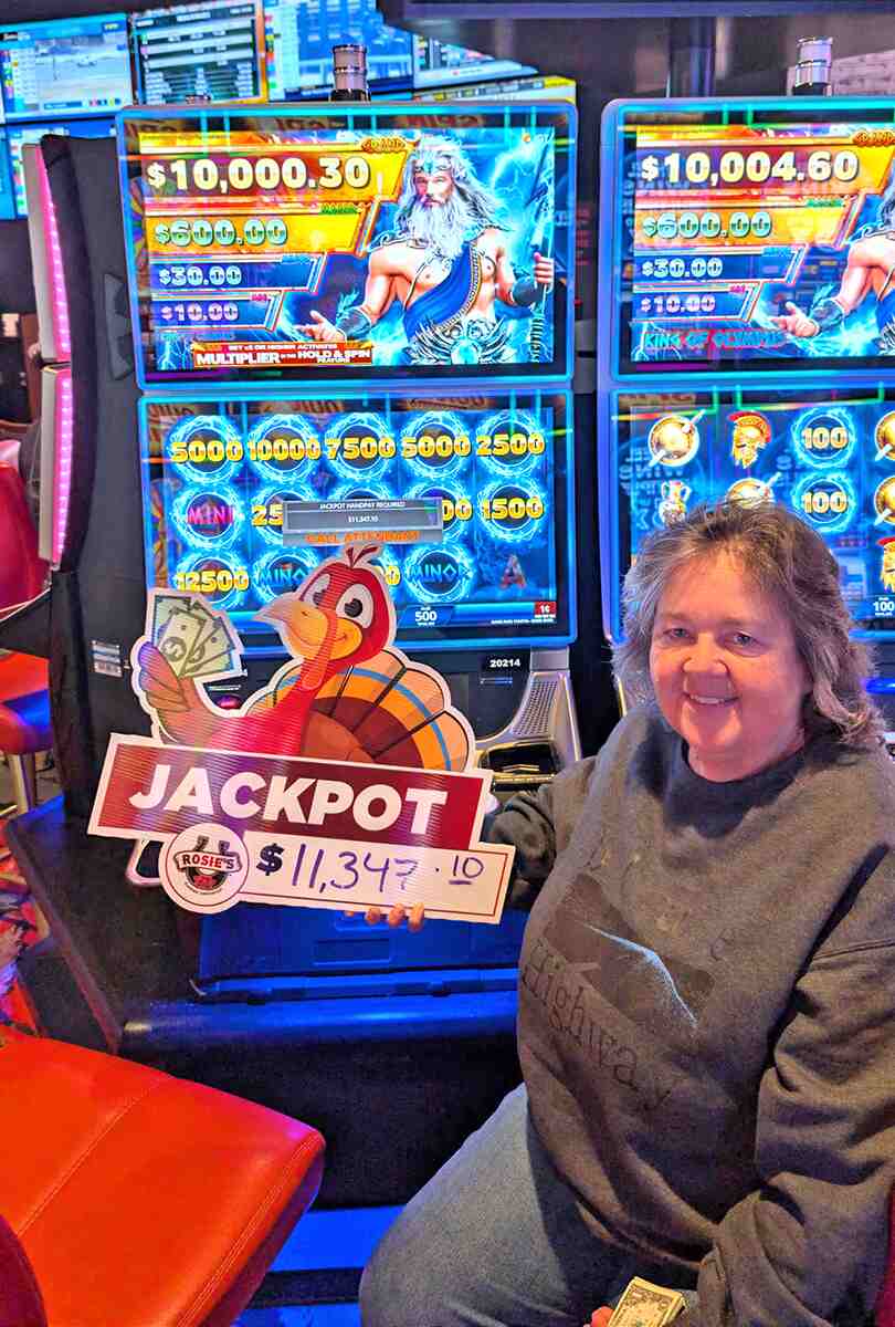 Sharon $11,347.10 Rosie's in Vinton