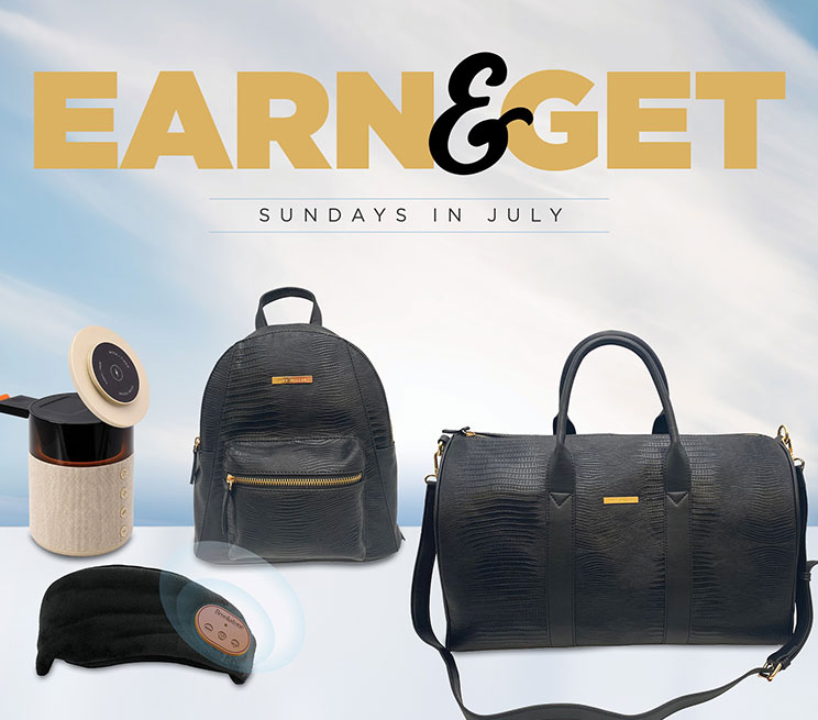 Earn & Get Sundays in July
