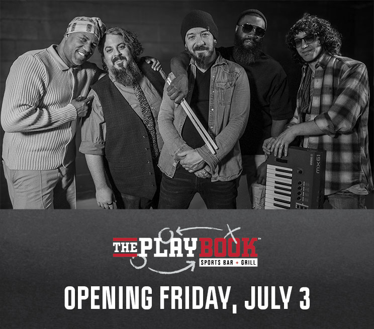 The Playbook grand opening Friday, July 3