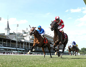 Horse racing at Colonial Downs in New Kent
