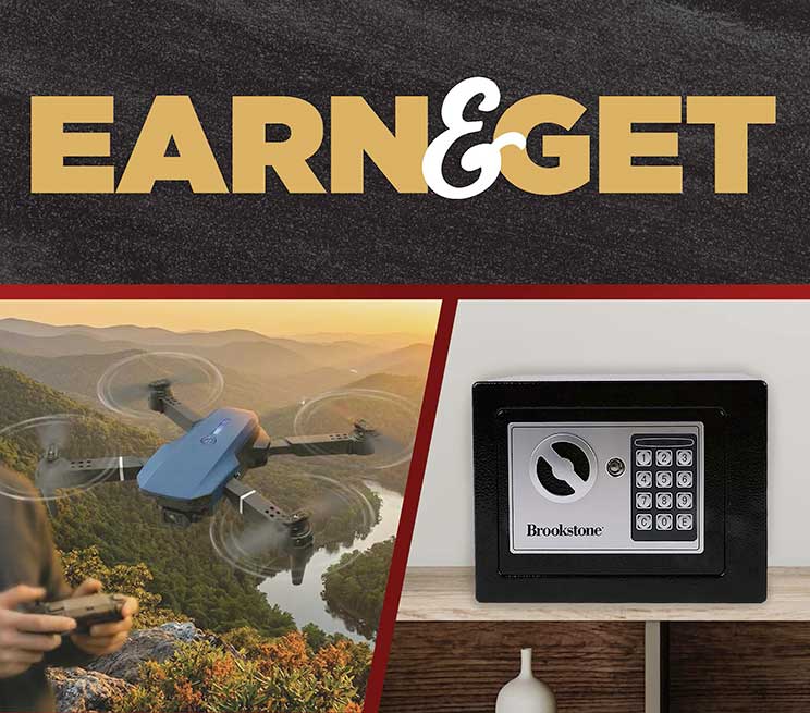 Earn & get