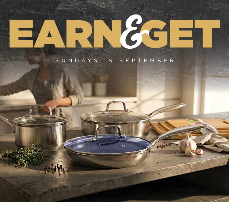 Earn & get Sundays in September