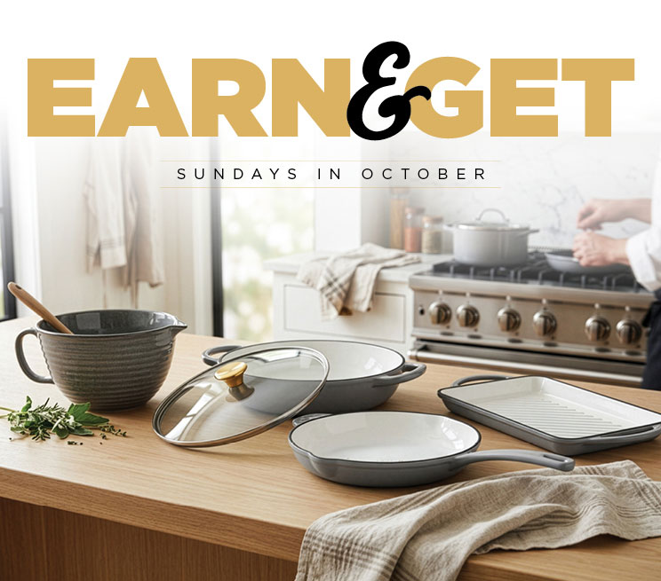 EARN & GET Sundays in October