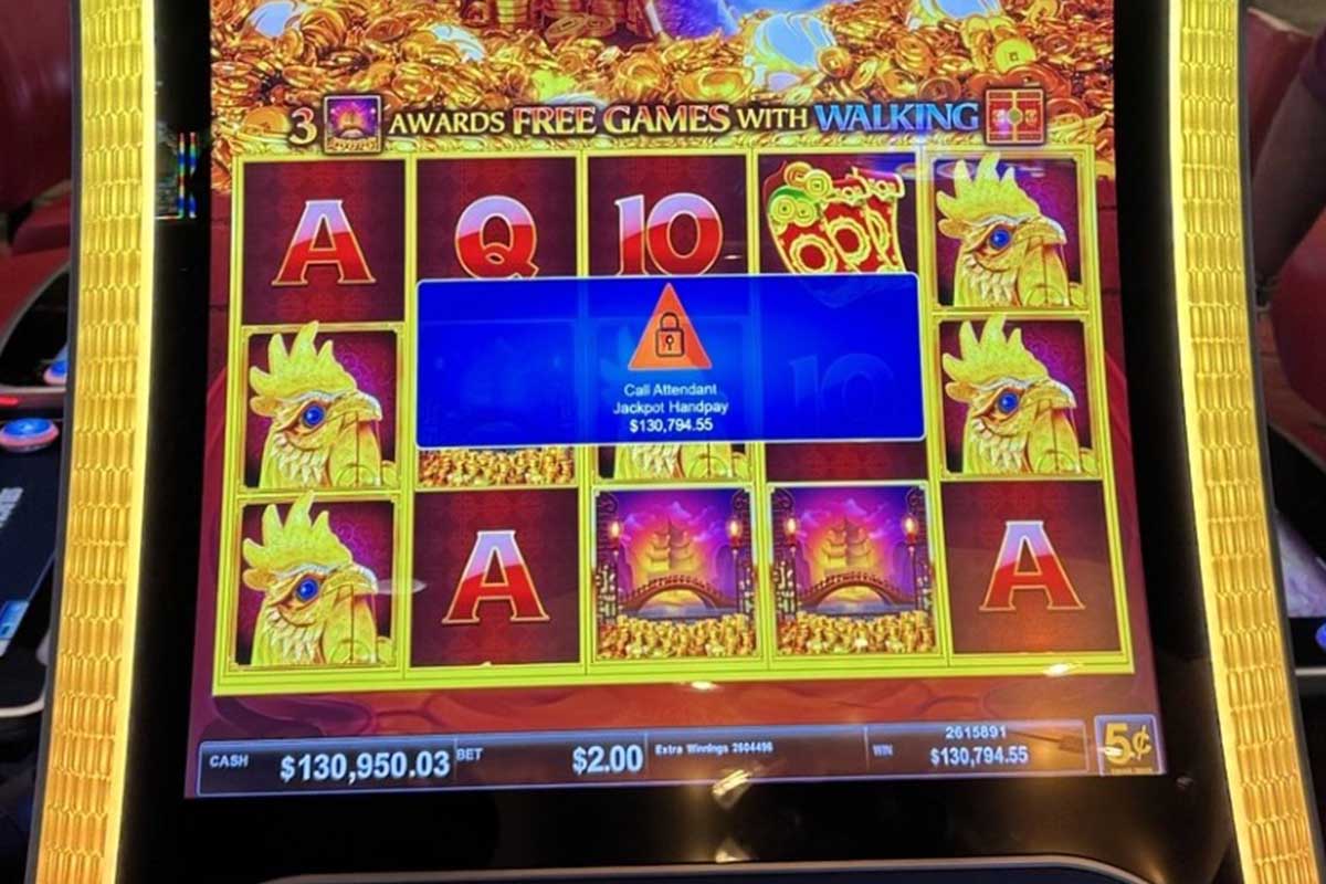 $130,794 jackpot won at Rosie's in Hampton